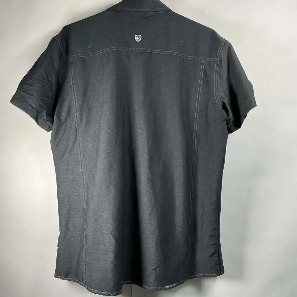 Kuhl Men's Short Sleeve Button Down Shirt with Custom Rogue Sky Embroidery